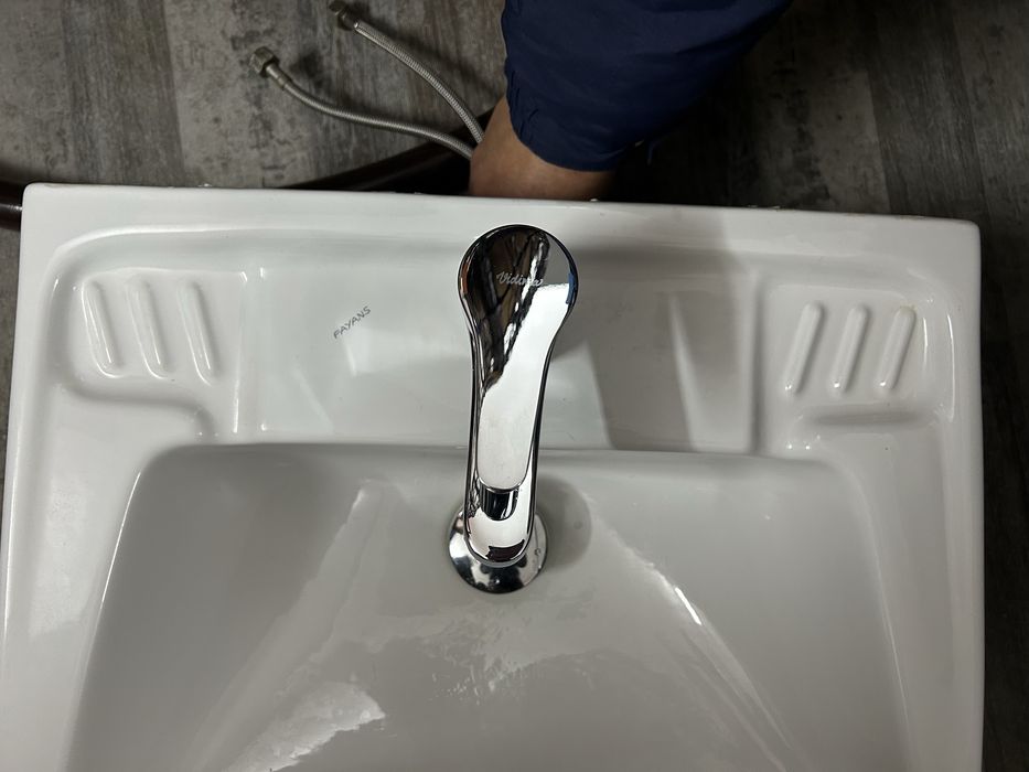 Комплект за баня - мивка, смесител и сифон