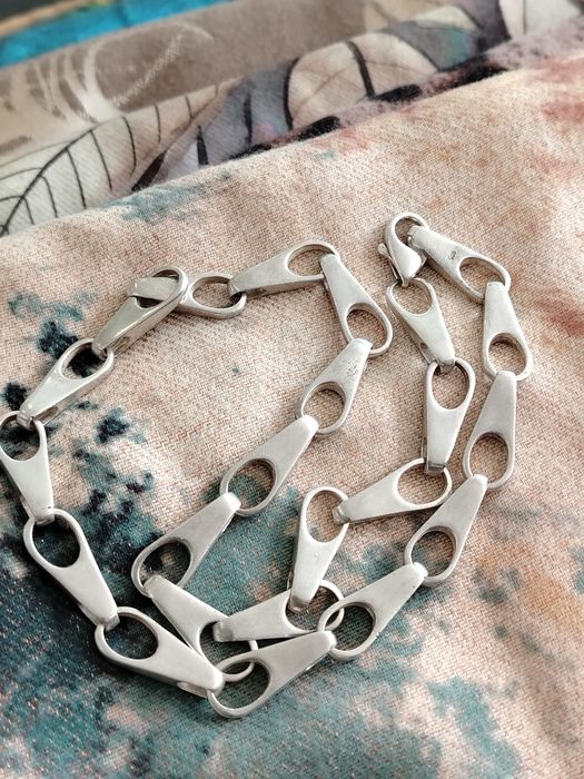 Масивен сребърен ланец