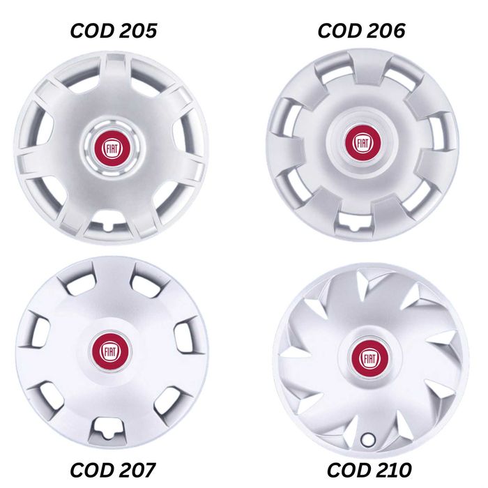 Capace roti R14 Fiat diverse modele, pentru jante de tabla