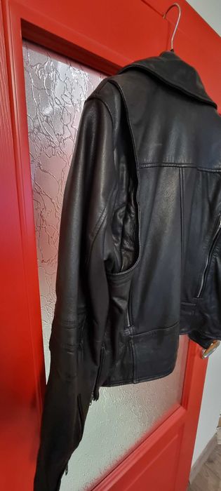 Кожено дамско яке
