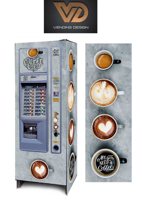 Фолио/ стикери за вендинг автомати