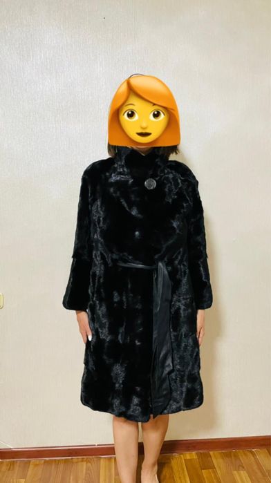 Норковая шуба BLACK LAMA