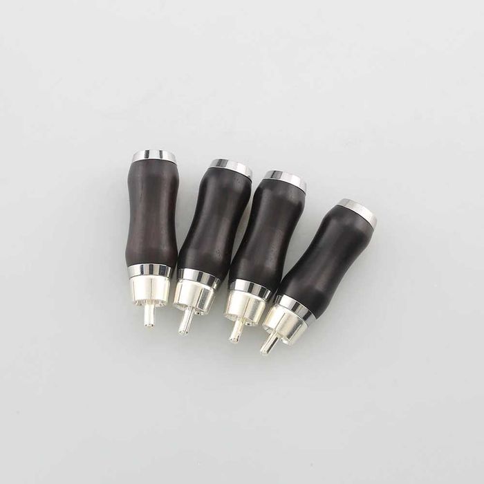 Audiocrast WR1102S посребрени RCA жакове/чинчове, 4 броя