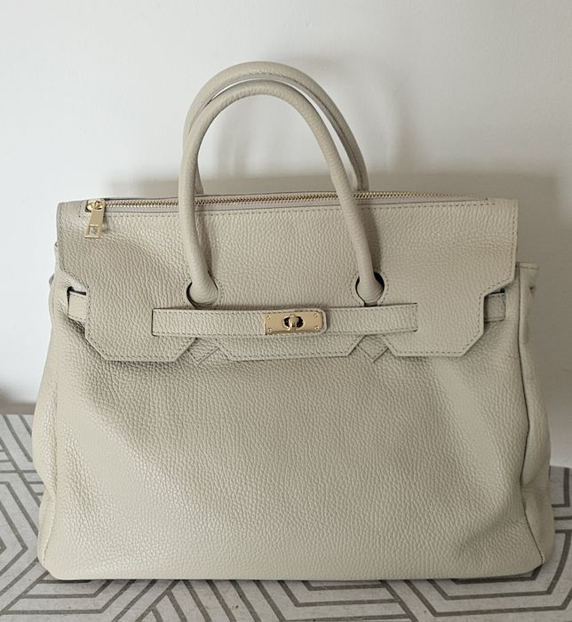 Geanta nouă superba din piele naturala Made in Italy