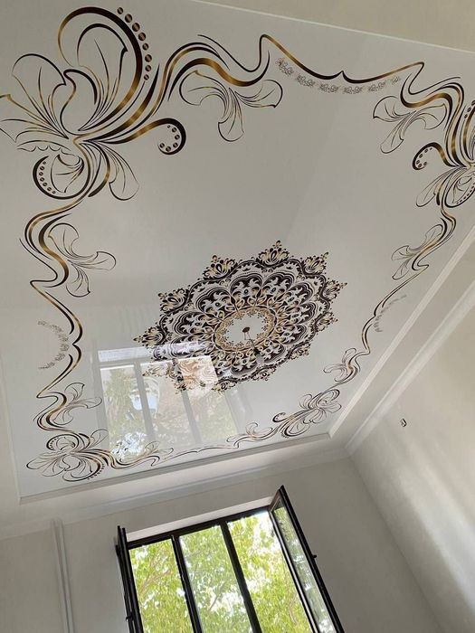 НАТЯЖНОЙ ПОТОЛОК, natyajnoy potolok, Евро ремон.