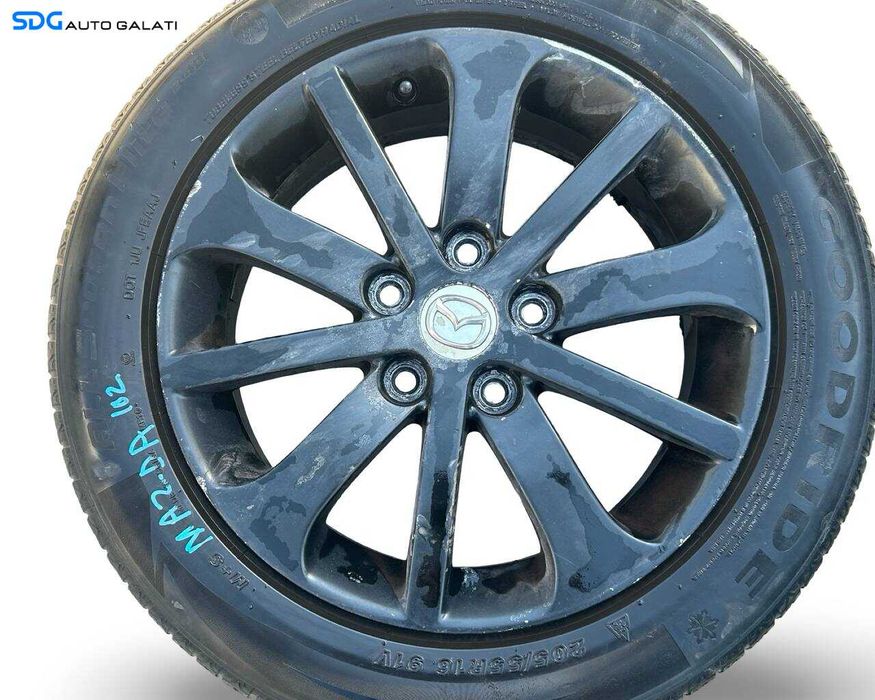 Set 4 Jante Janta Roata Roti Aluminiu 205 55 16 R16 Kia Sorento 2015 - 2019 (16x61/2J 9965526560 KA036) [JNT0037]