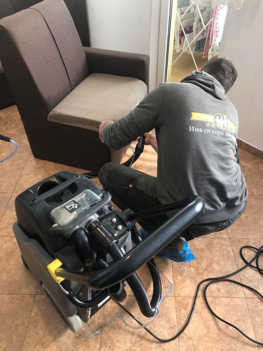 Пране на мека мебел и меки подови настилки