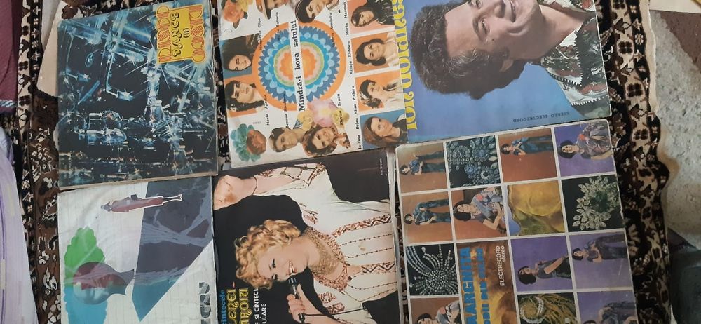 Placi vinil muzica ușoară și populara românească și internationala