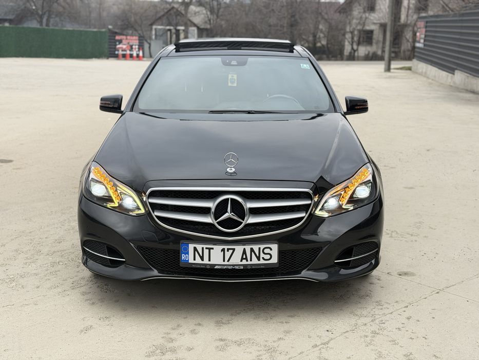 Mercedes E220d-170cp-2014-Pak Sport/Full led/Panoramic-Variante auto!