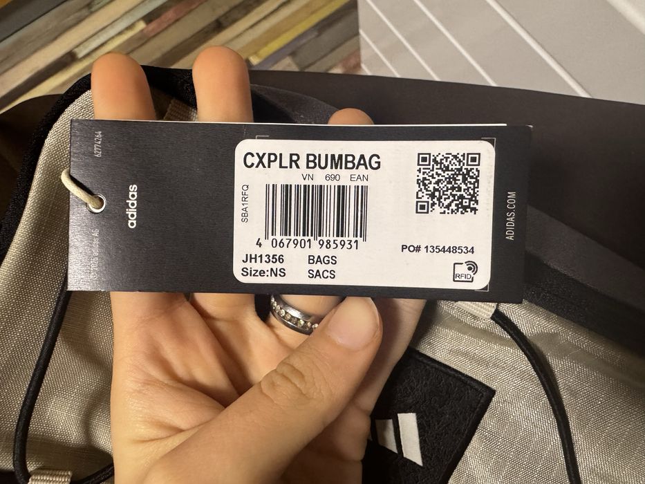 Cxplr bumbag adidas мъжка чанта в сив цвят