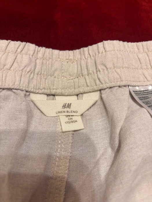 Нов дамски ленен паналон H&M - размер М