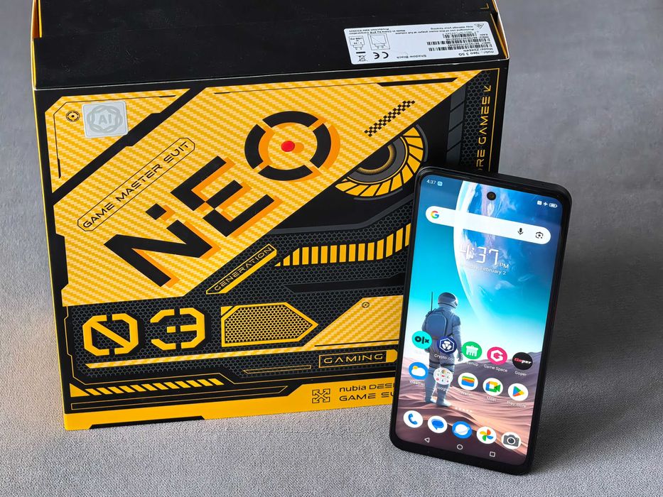 Nubia Neo 3 5G Shadow Black 256Gb | GAME SUIT Pack