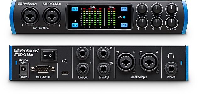 Звуковая карта presonus studio 68C