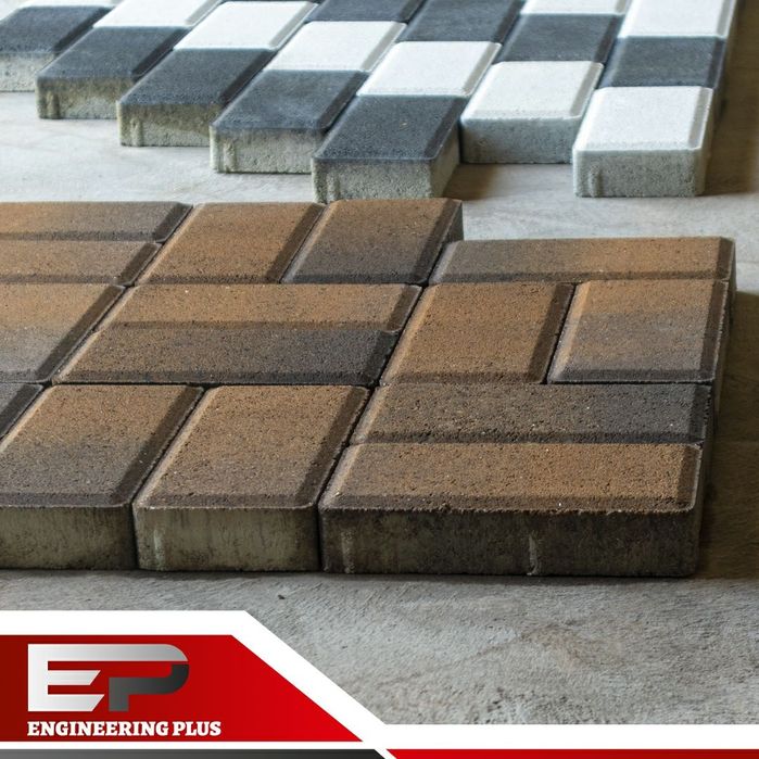 Тротуарная плитка (брусчатка) вибропрессованая.