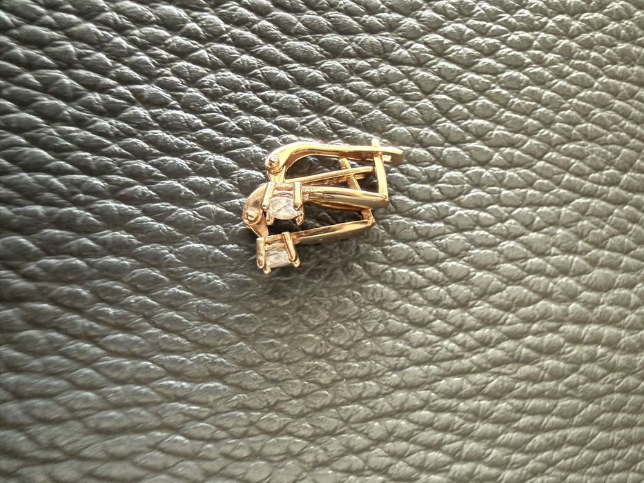 Серьги золотые детские