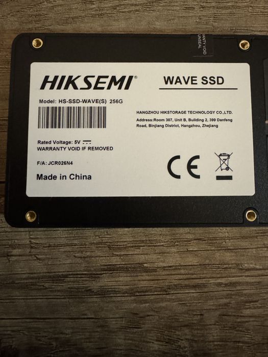 SSD Hiksemi 256 GB
