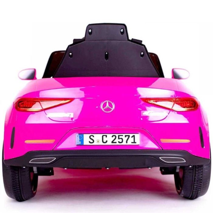 Детска акумулаторна кола Mercedes Benz с кожена седалка, 12V, MP3 плейър, FM радио, USB & SD слот, Bluetooth
