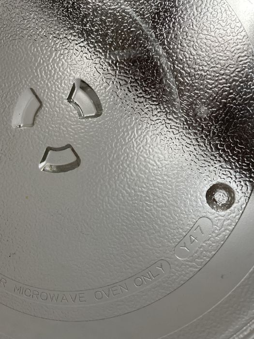 Тарелка с микроволновки