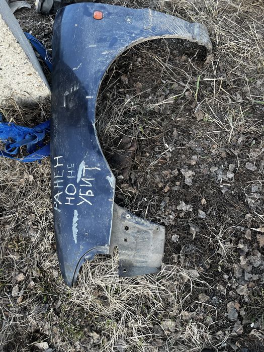 Капот, левое переднее крыло ауди а4 б5