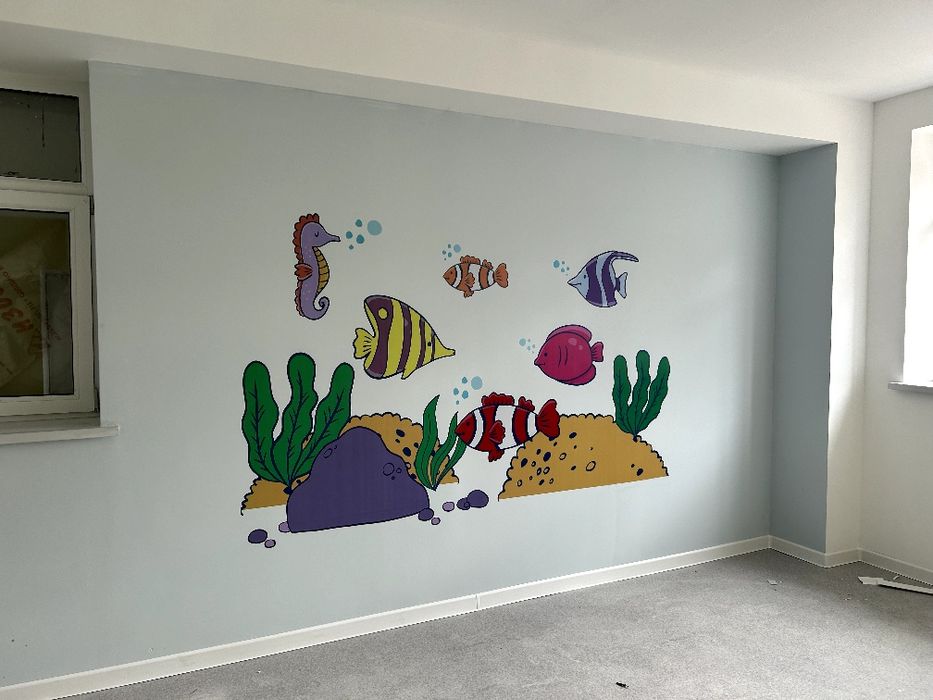 Картины Граффити Роспись стен Настенный  рисунок