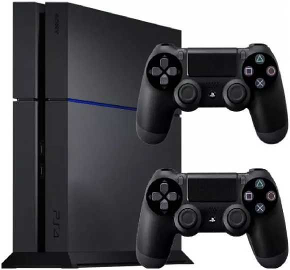 Vând playstation 4 alaturi de un joc si 3 controlere