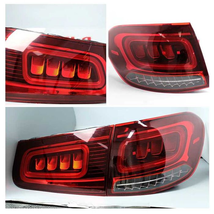 Тунинг LED Стопове за Mercedes GLC W253 (2015-2019) Facelift Vision