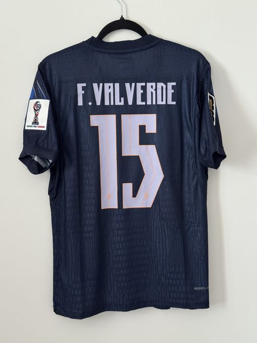 Tricou fotbal Uruguay Cupa Mondiala  Valverde