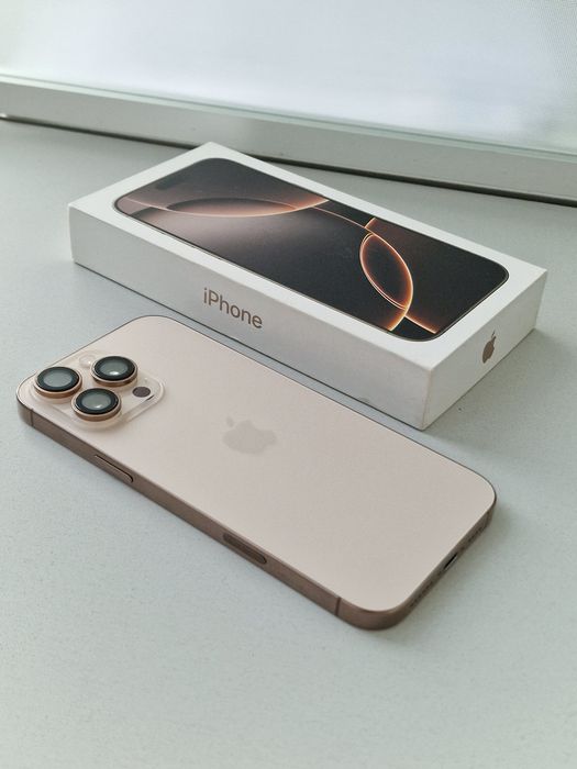 Iphone 16 Pro Max 256GB Disert Titanium Sim karta. Ideal. Garantiya!