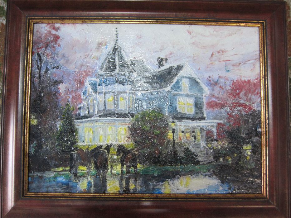 Картини, рамкирани