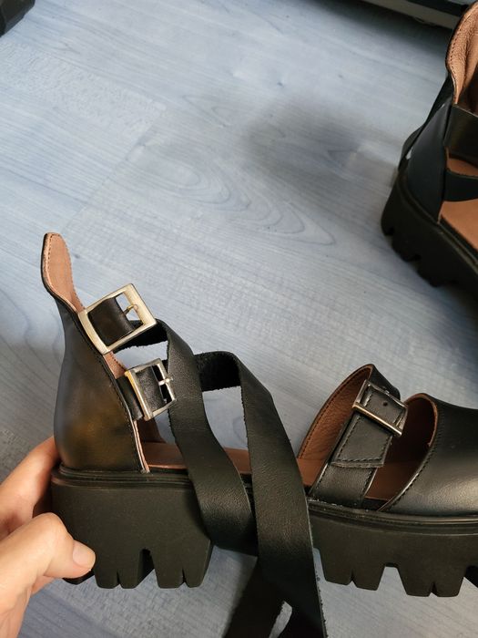 Pantofi Mauri piele naturala 39