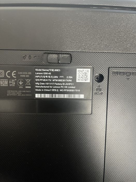 Ноутбук Lenovo 15.6”