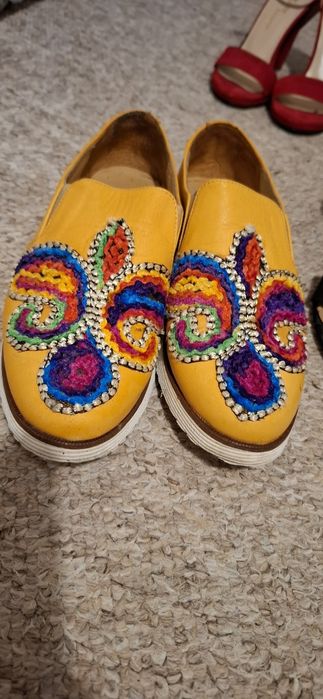 Sandale toc_ lot_ piele _nr 33 dama