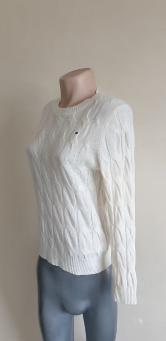 Tommy Hilfiger Cable Wool /  Knit  M НОВО! ОРИГИНАЛ! Дамски Пуловер