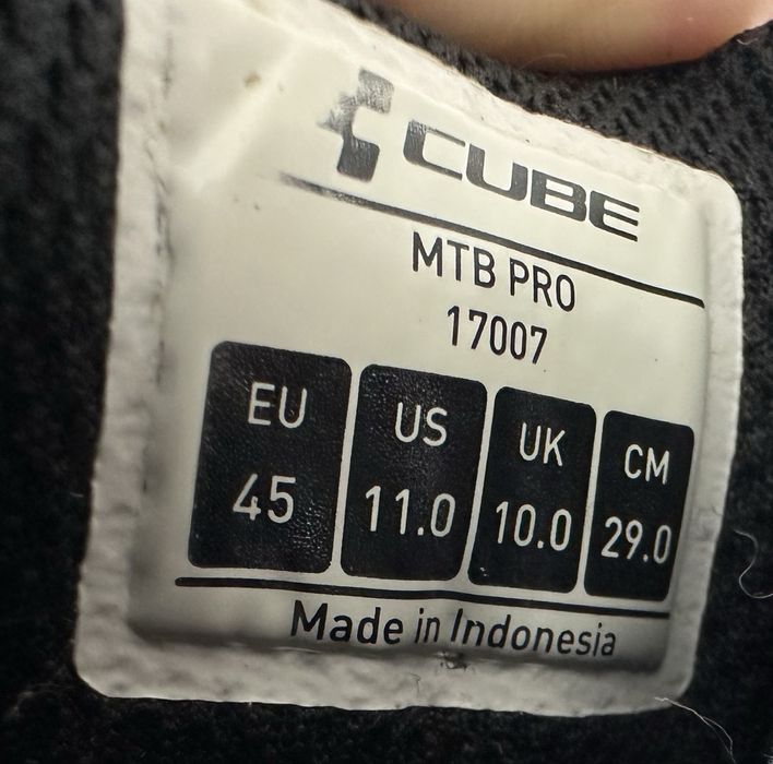 Обувь Cube mtb pro