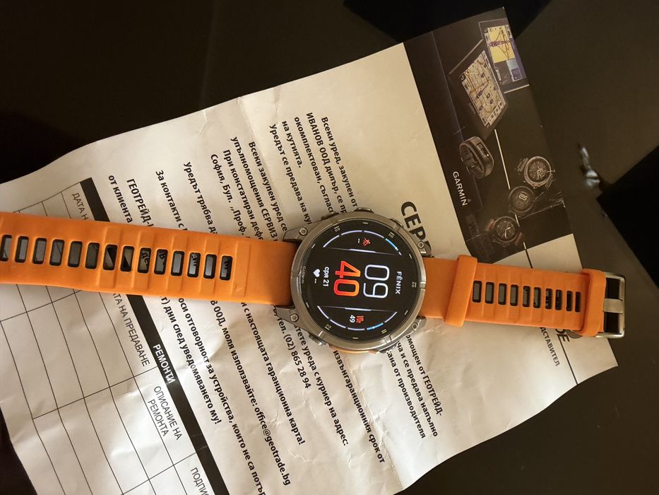 Часовник Fenix 8 amoled sapphire