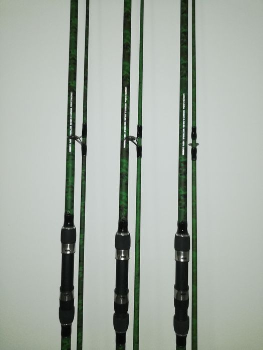 Set 3 Lansete Carp Master WindBlade Cat 1 3.60m 3.5LB, Carbon 100%
