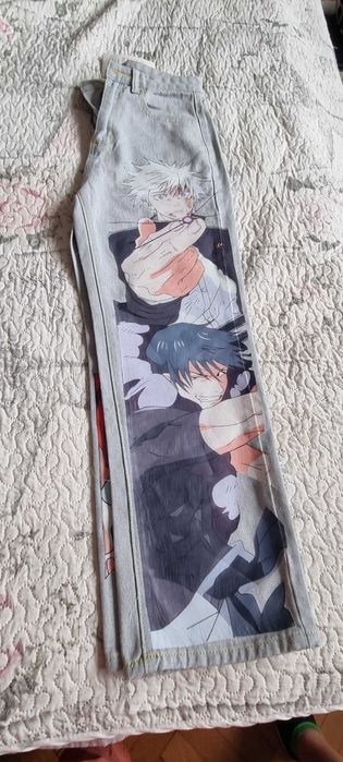 Дънки с аниме герои