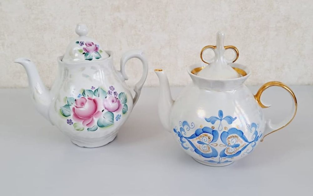 Форфоровые чайники