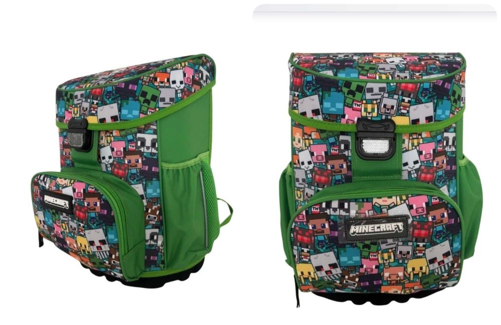 НОВА Ученическа раница Minecraft Ergonomic