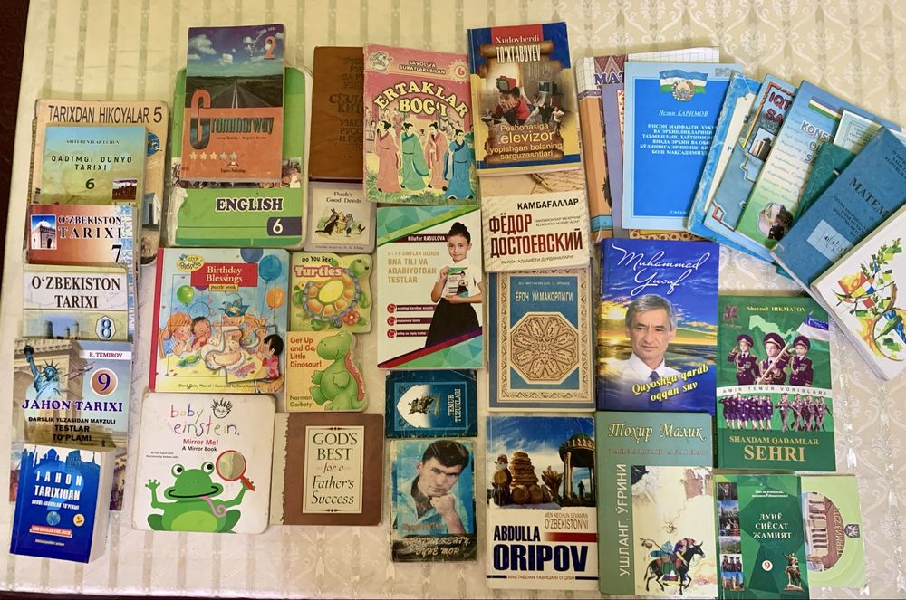 Xar xil turdagi kitoblar sotiladi books книги