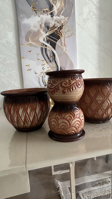 Керамические горшки для цветов