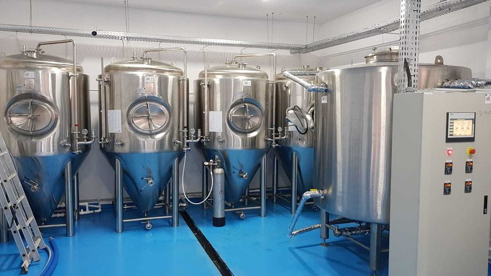Fabrică de bere, 1000L/șarjă