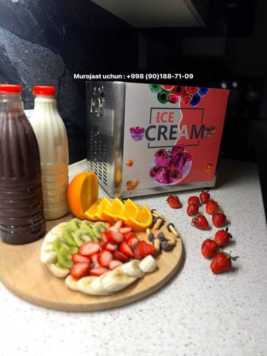 Мини аппарат для жаренной мороженого