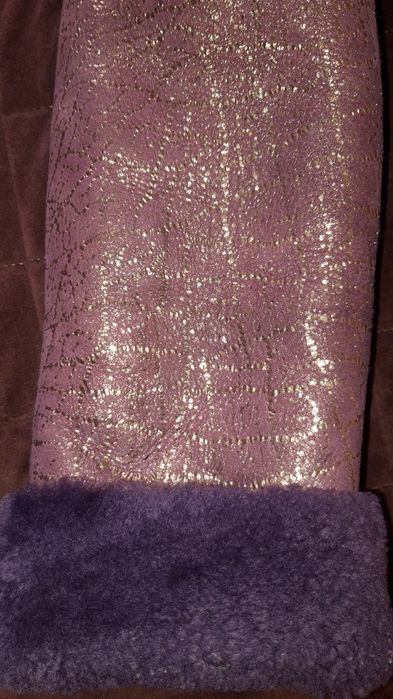 Дублёнка на девочку 10-12лет