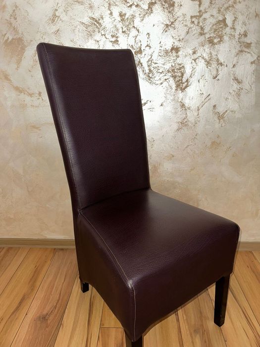 Scaune imitație piele