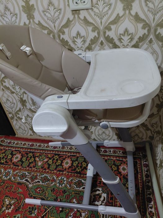 Детский кровать новый и стульчик 3в1