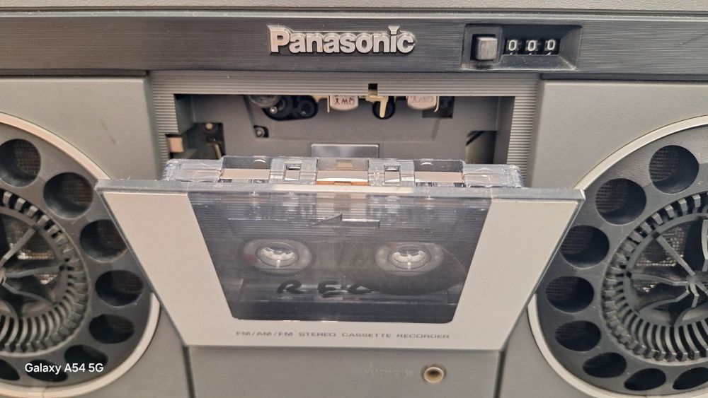 Radiocasetofon National Panasonic RS 466S an fabricație 1978