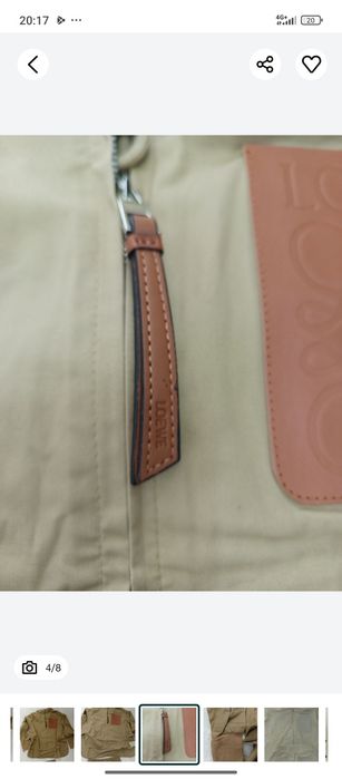 Set pantaloni bluza cu fermoar loewe