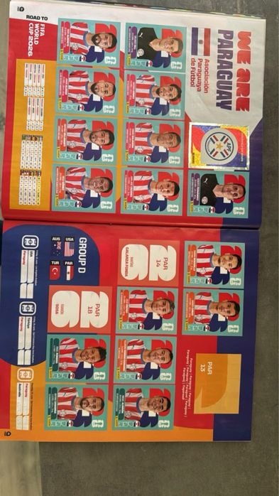 Panini 2026 world cup album stickers