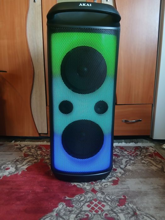 Boxă Portabilă AKAI Party Speaker 600 – 120W RMS | Aproape nouă